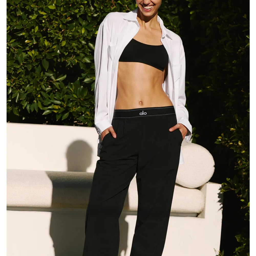 ALO Yoga Black Track Pants